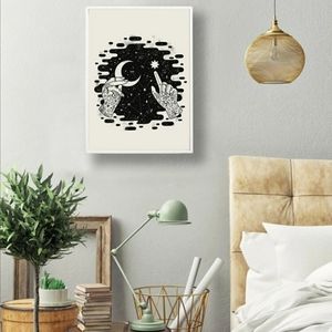 Wall Fabric Art Print